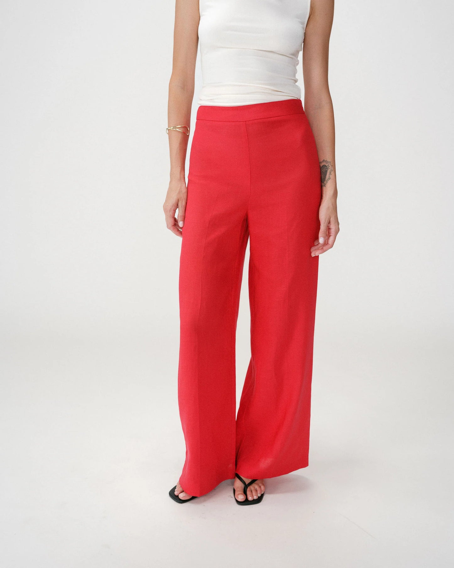 Wesley Trousers - Rouge