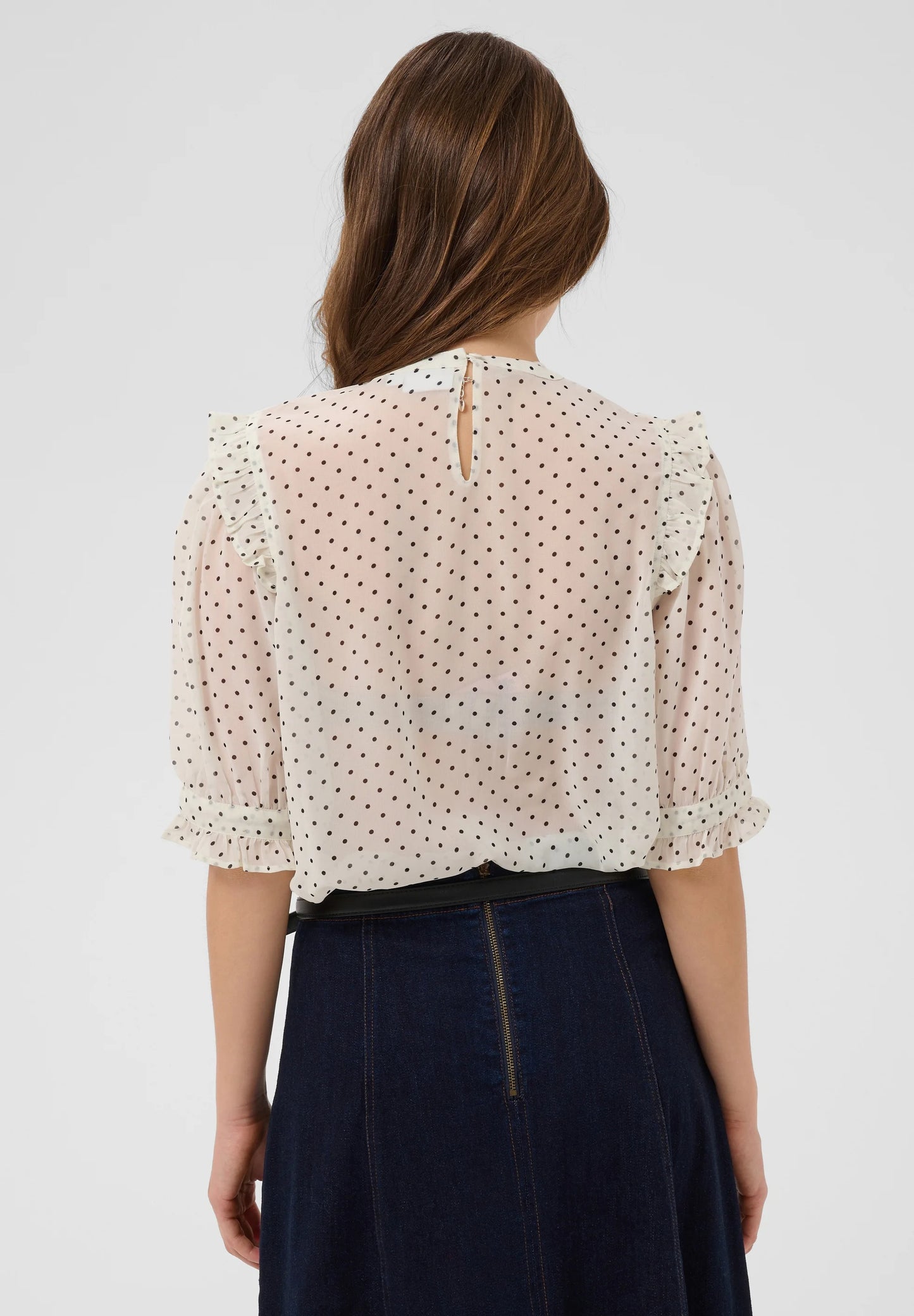 SabatinaSZ Blouse - Cream/Black