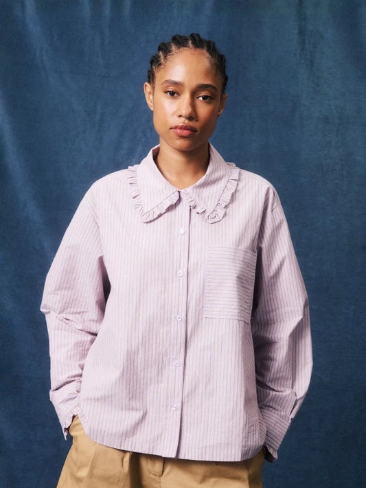 Serena Blouse - Lilac