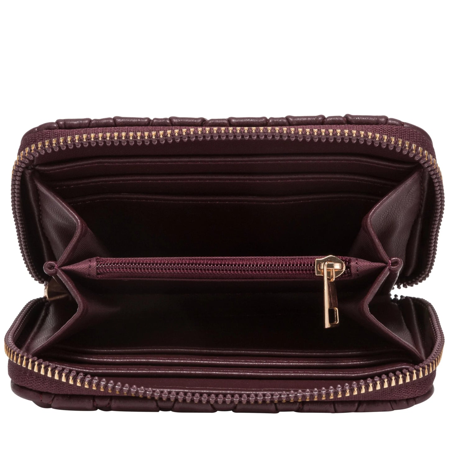 Quilted Purse - Burgundy