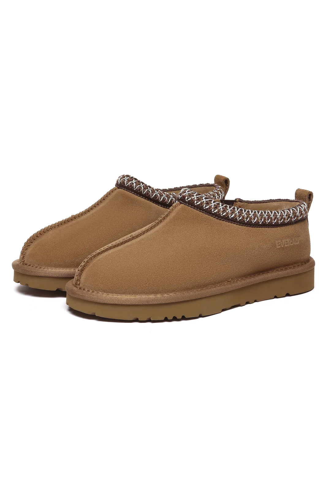 Wigeon Sheepskin Shoes - Chestnut