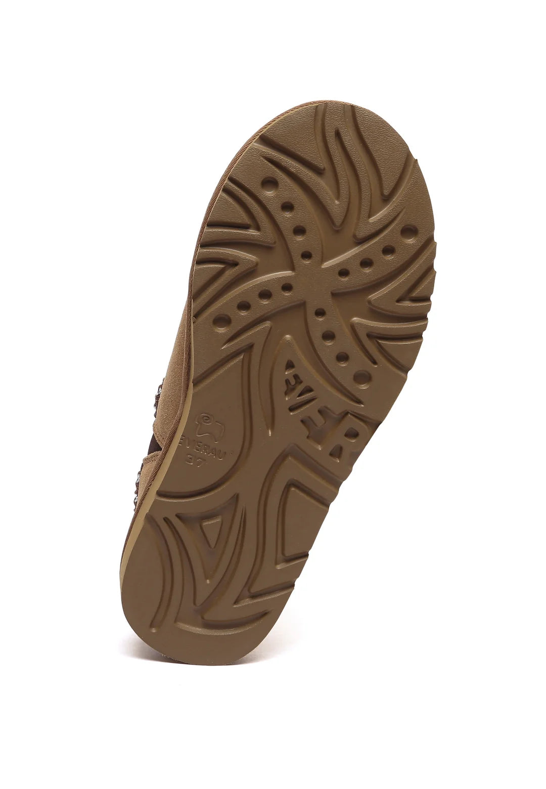 Wigeon Sheepskin Shoes - Chestnut