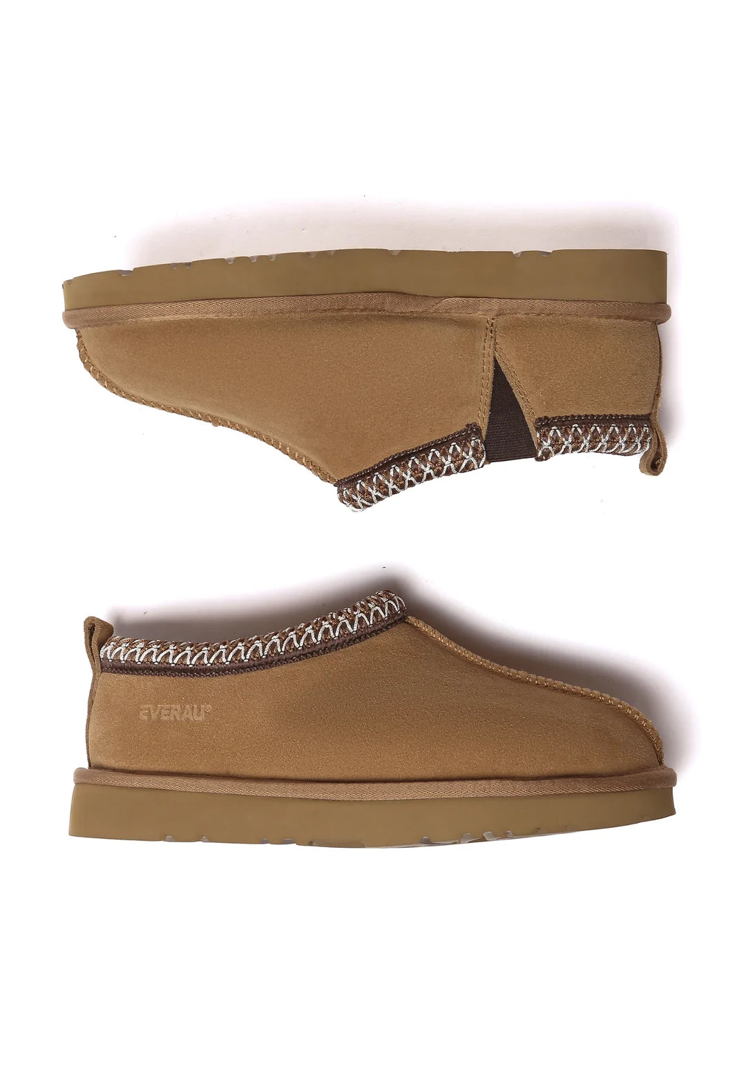 Wigeon Sheepskin Shoes - Chestnut