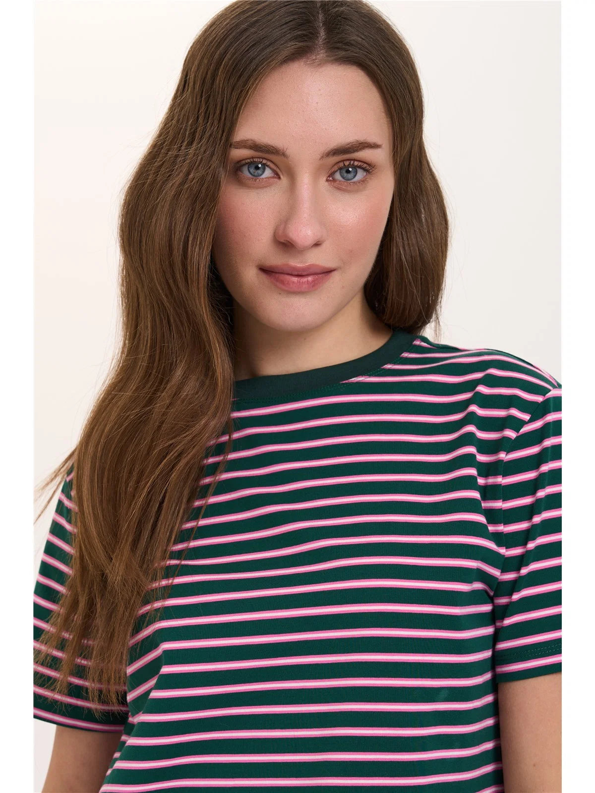 Ziggy T - Shirt - Green & Pink