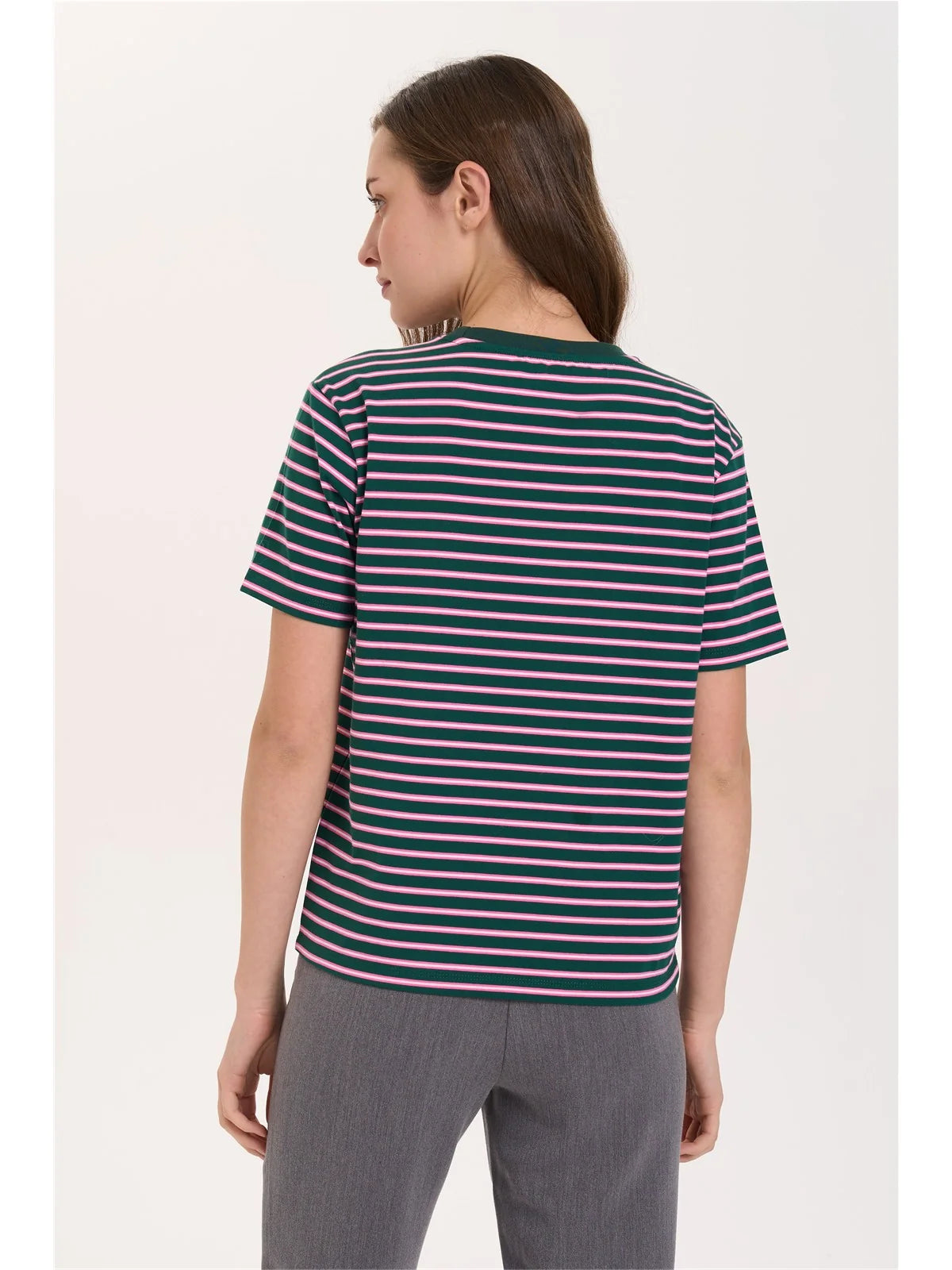 Ziggy T - Shirt - Green & Pink