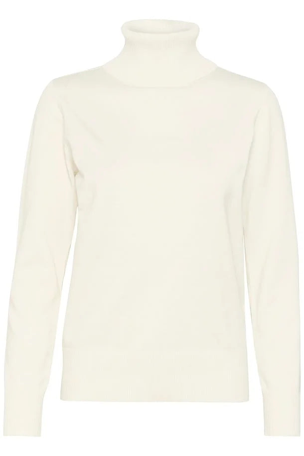 MilaSZ Rollneck Pullover - Ice