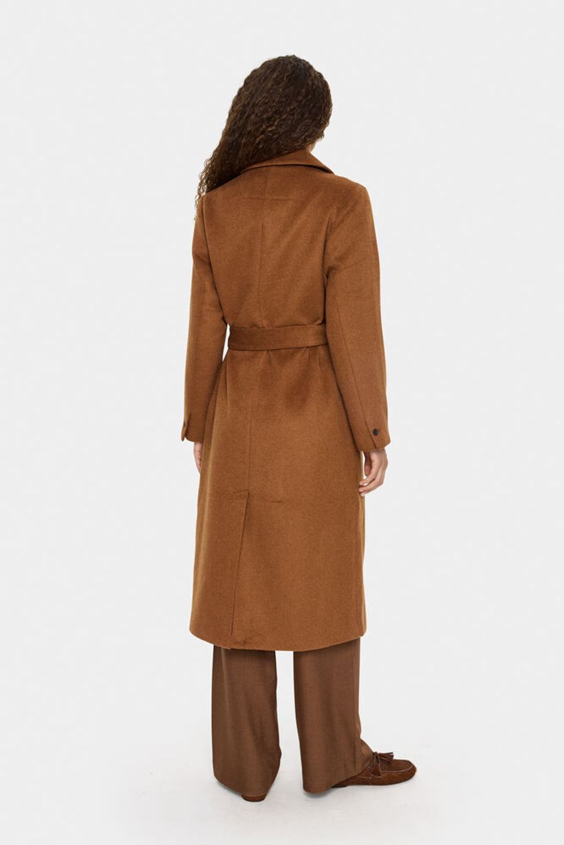 LidaSZ Wool Coat - Nuthatch Brown