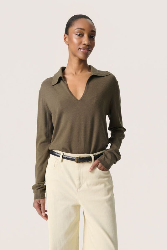 SLSpina Regular Polo Pullover - Tarmac