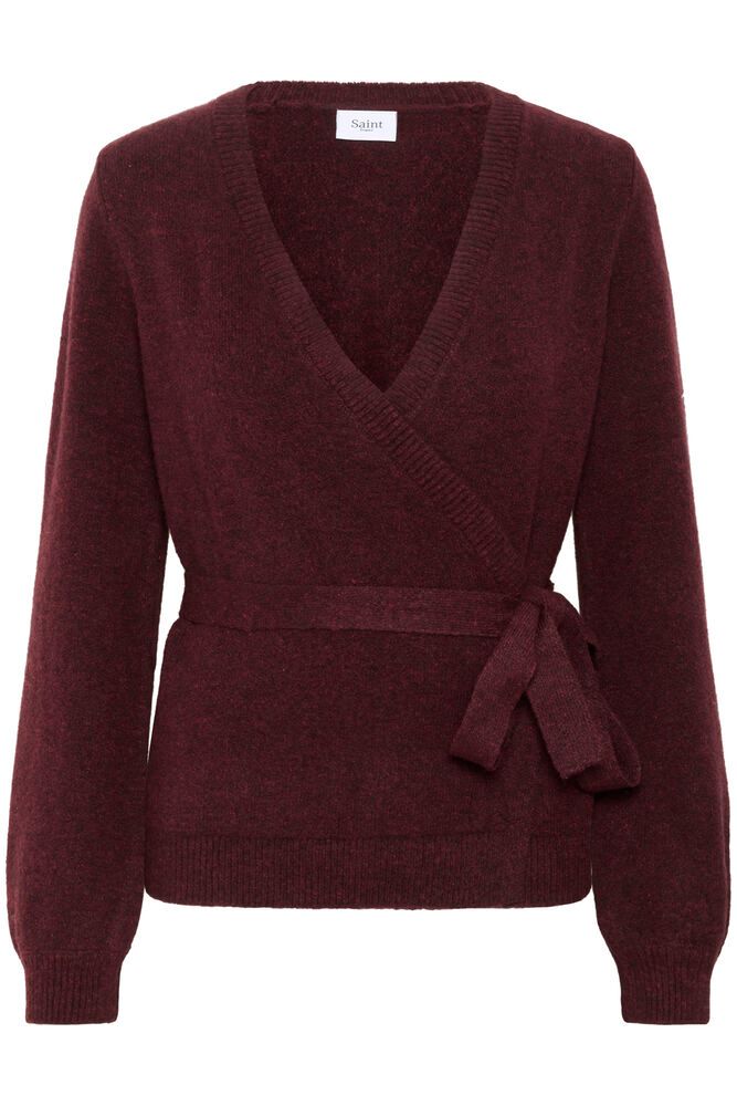 MaleenSZ Wrap Cardigan - Fudge