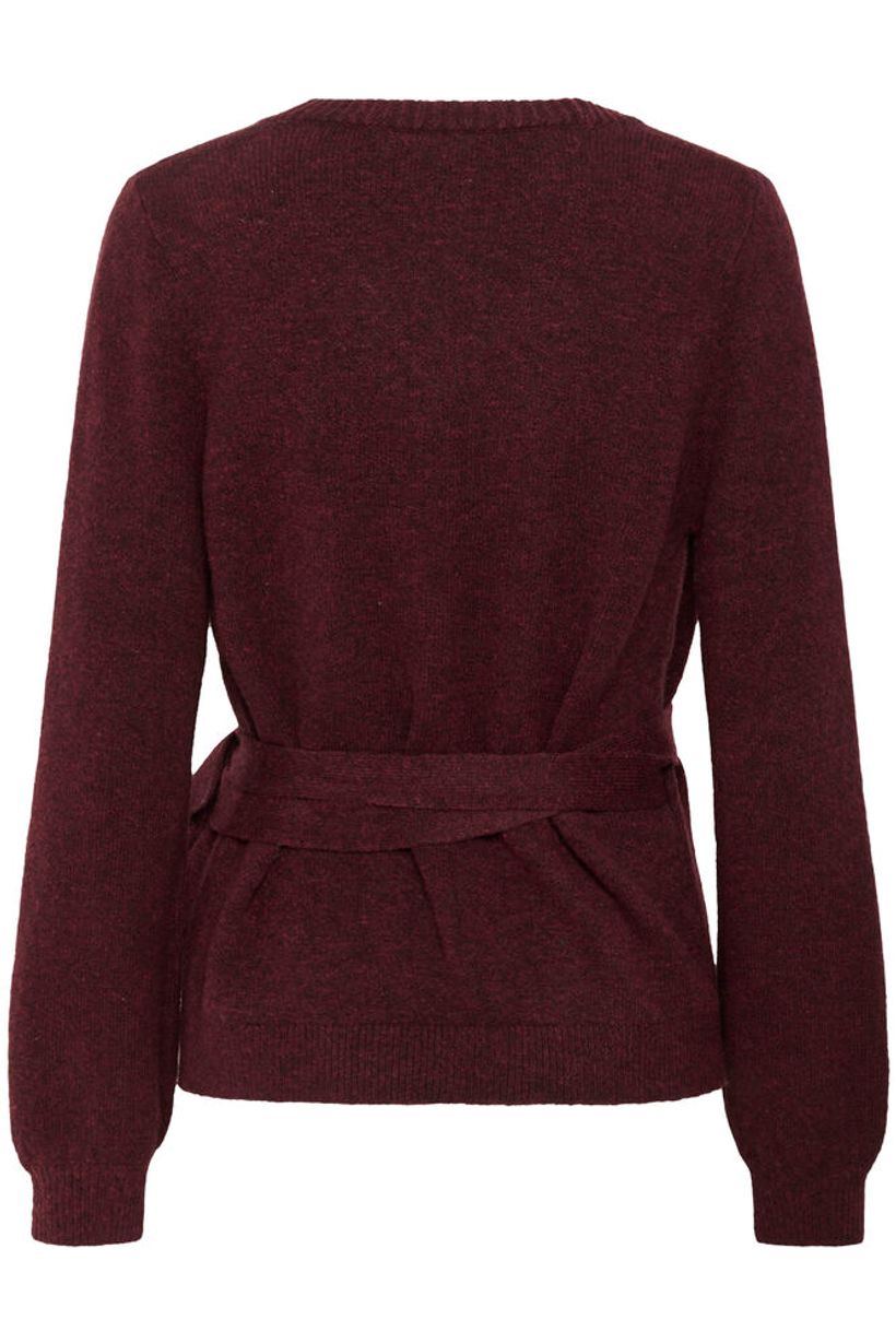 MaleenSZ Wrap Cardigan - Fudge