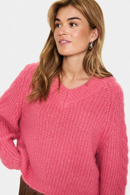 MandaSZ Pullover - Wild Rose Melange