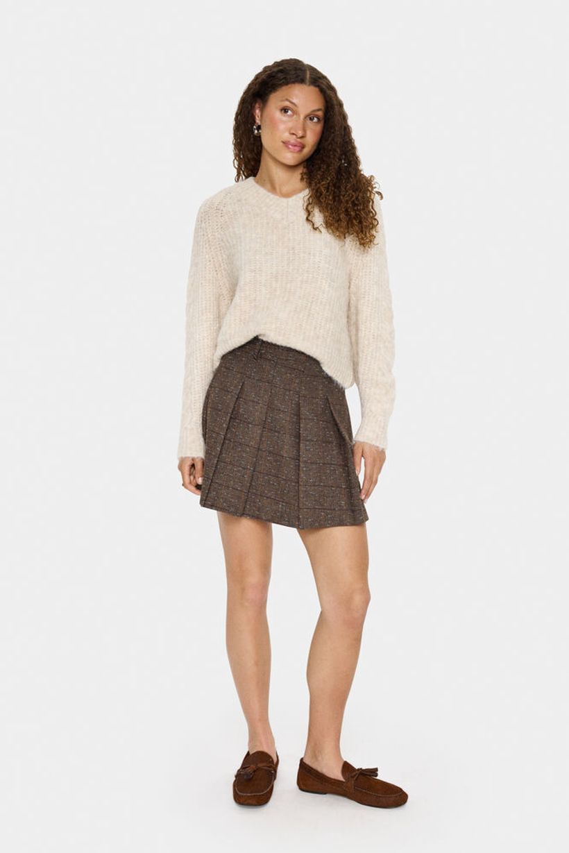 MandaSZ Pullover - Brown Rice Melange