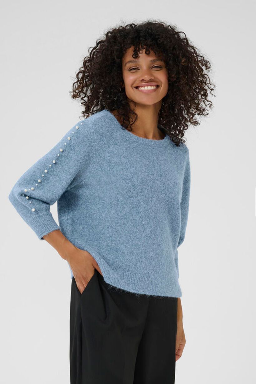 KAbetty Pullover - Windward Blue Melange