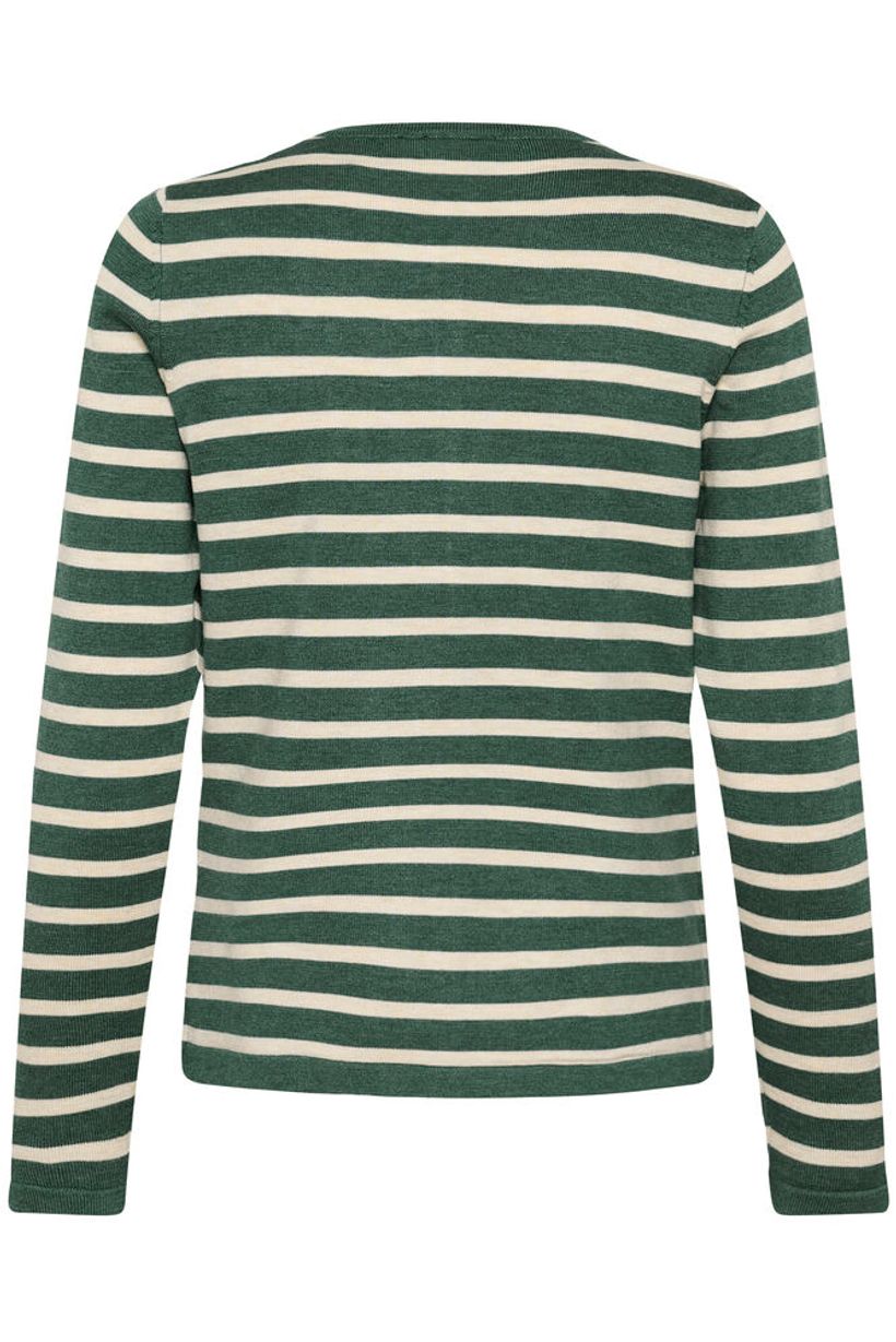 MilaSZ Striped Cardigan - June Brown Rice