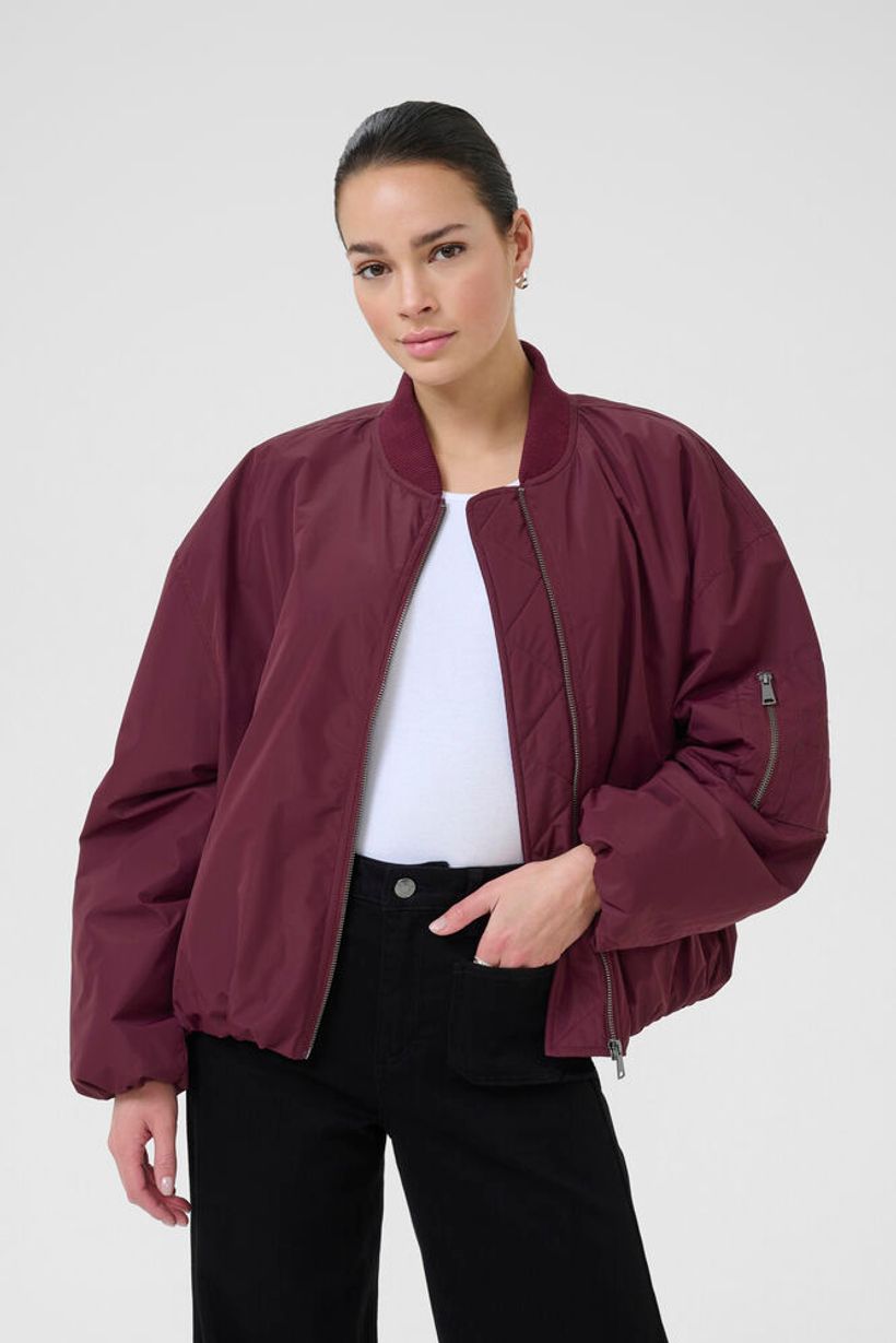 KAlorena Bomber Jacket - Windsor Wine