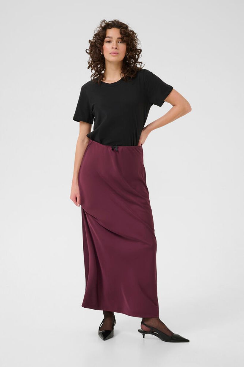 KAhill Long Skirt - Windsor Wine