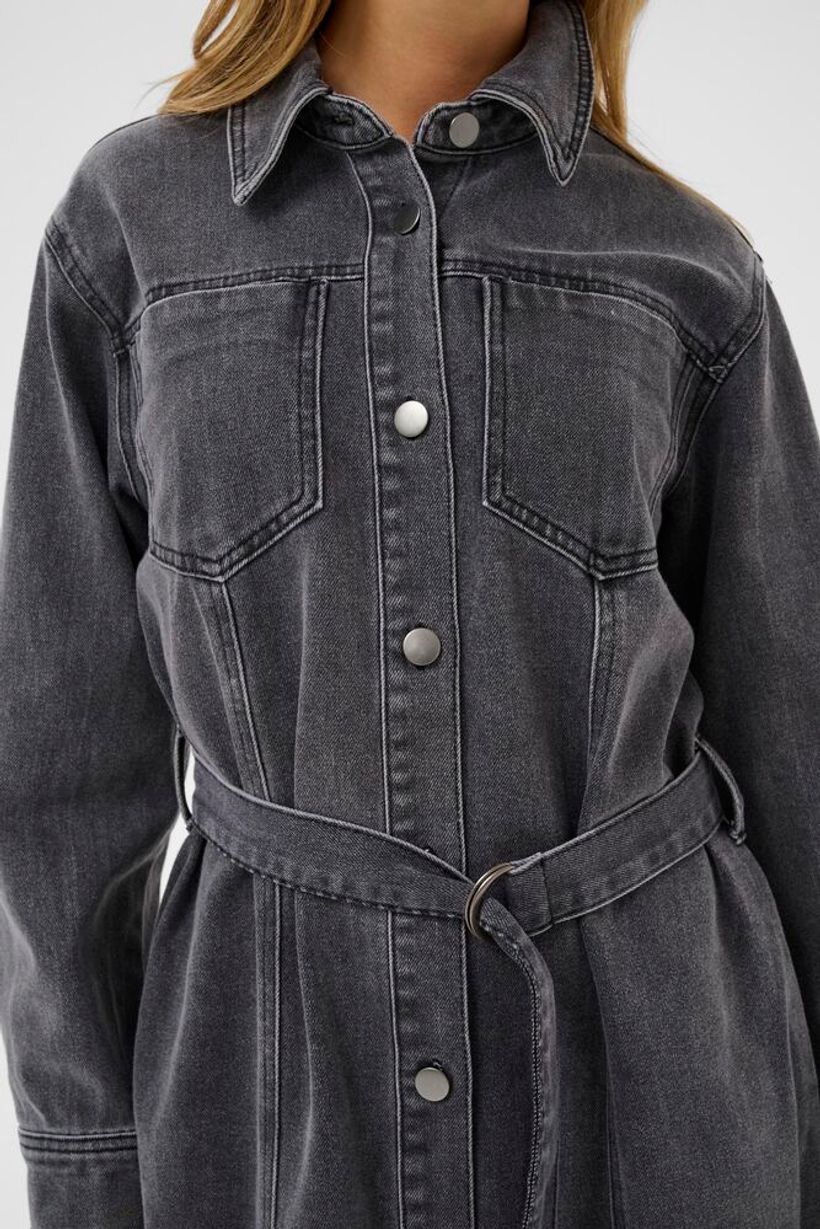 KAabby Denim Dress - Medium Grey Denim