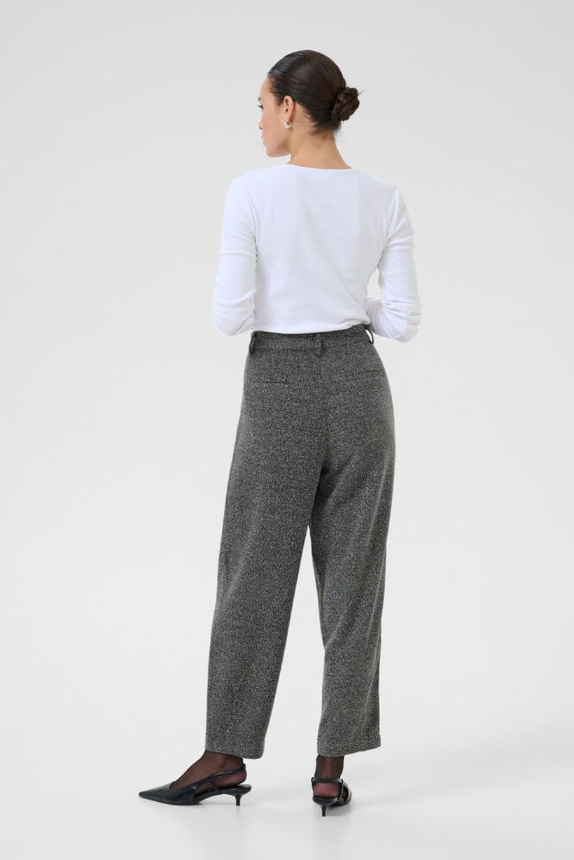 KAalba Pants - Black Melange