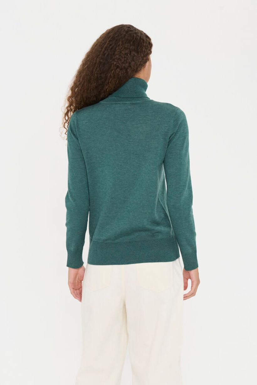 MilaSZ Rollneck Pullover - June Bug Melange