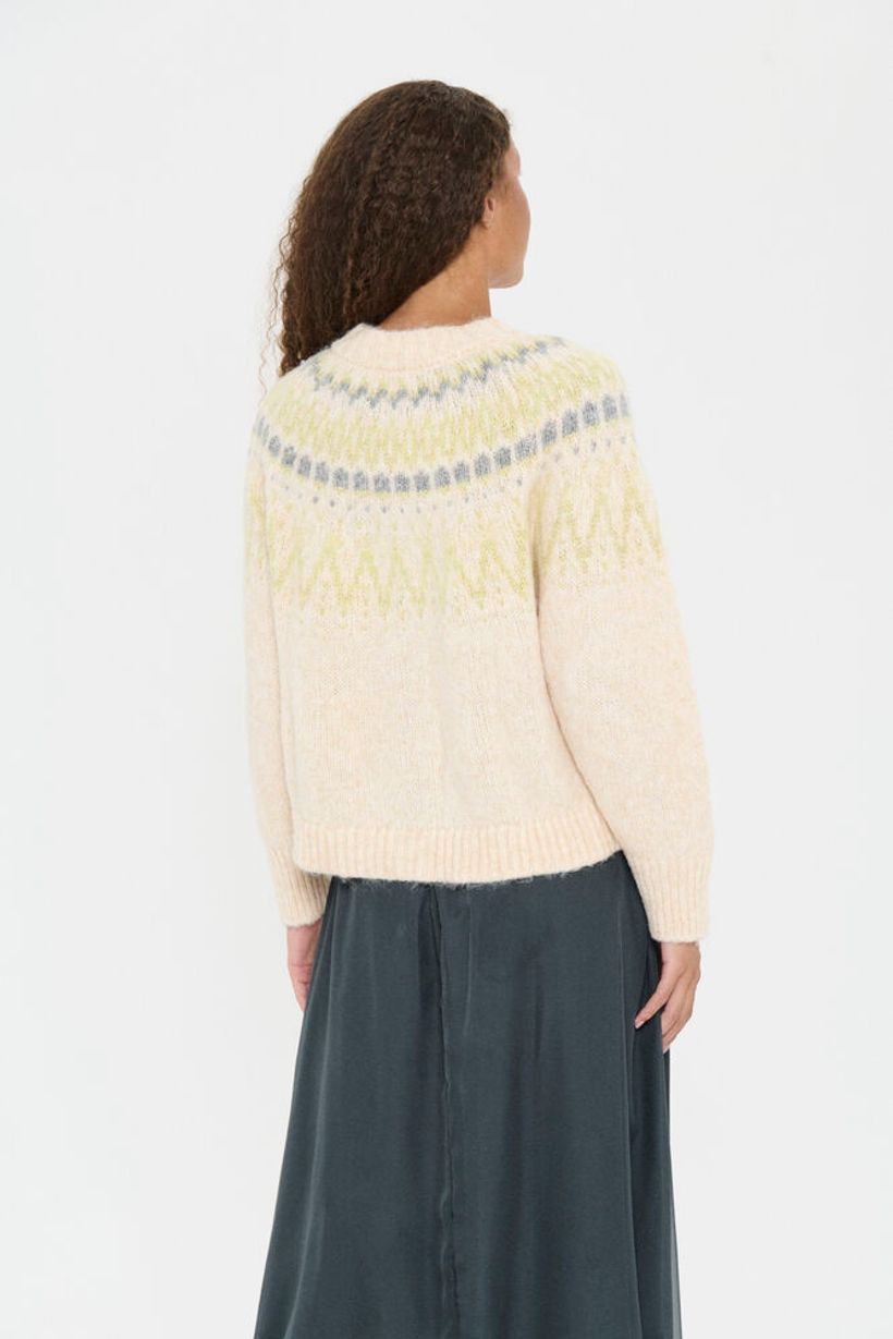 MegnaSZ Cardigan - Ice Melange