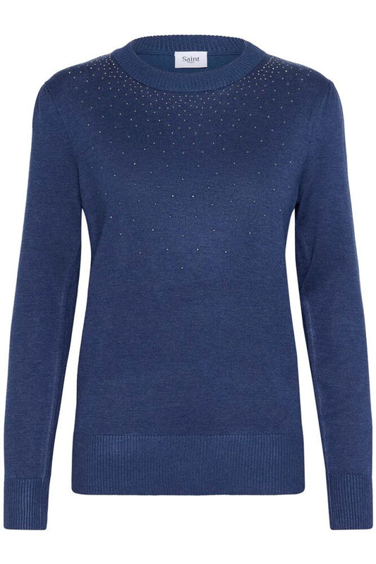 CherriSZ Pullover - Pageant Blue Melange