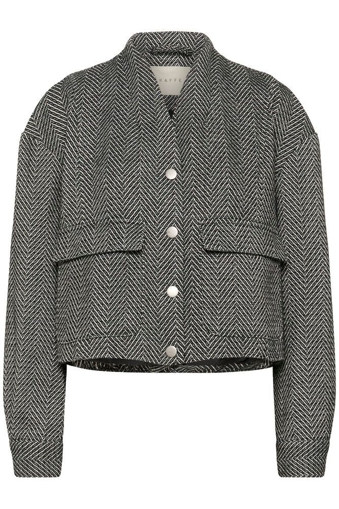 KAvalentina Jacket - Black & White Tweed