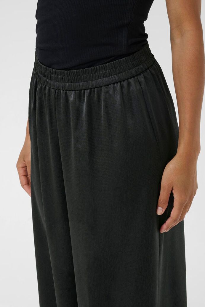 KAlotte Wide Pants - Black Deep