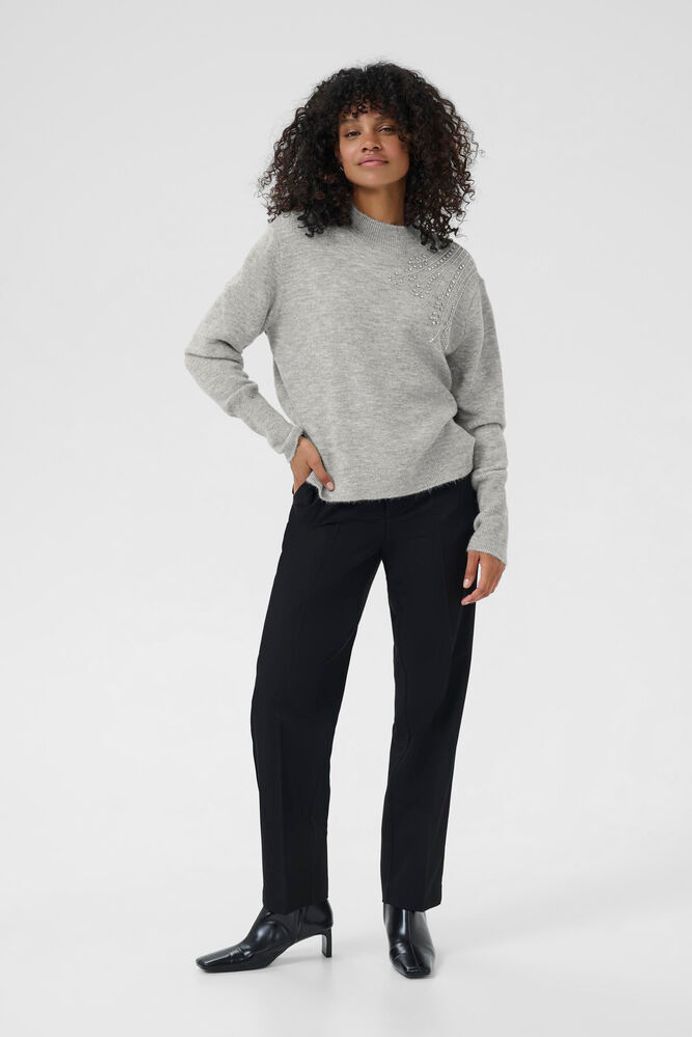 KAstary Pullover - Light Grey Melange