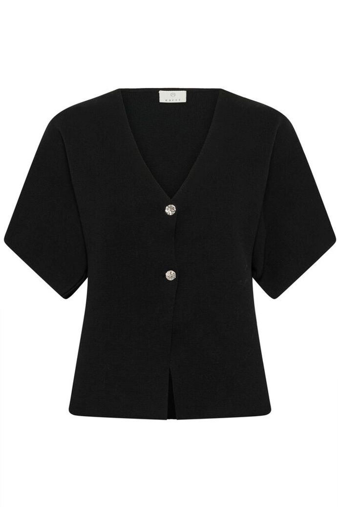 KAjessica Cardigan - Black Deep