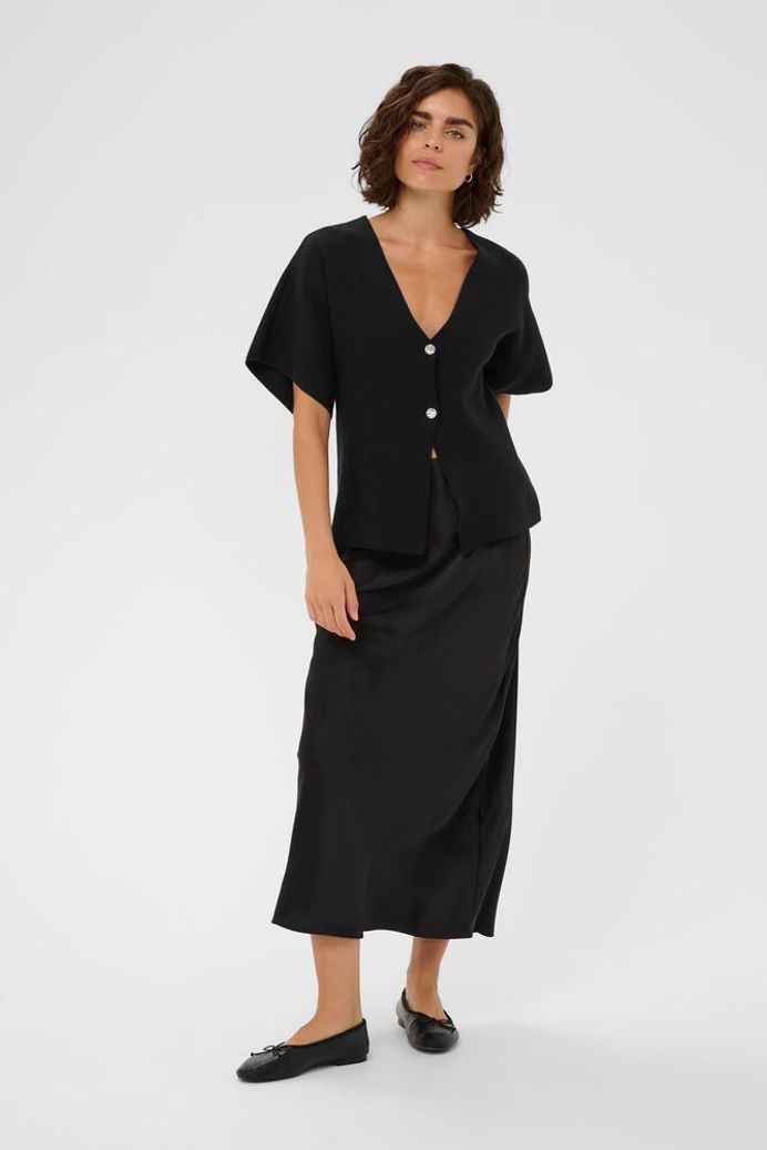 KAjessica Cardigan - Black Deep