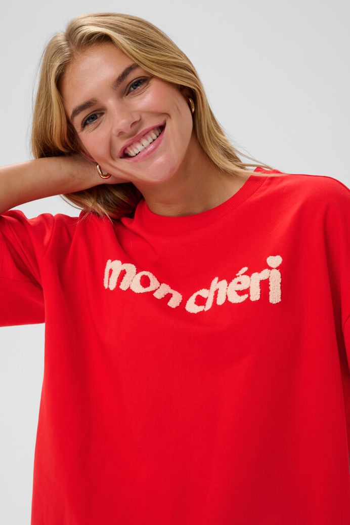 PannaSZ Sweatshirt - Fiery Red