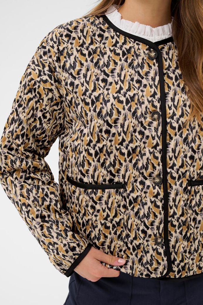 OzetteSZ Jacket - Tannin Blurry Animal