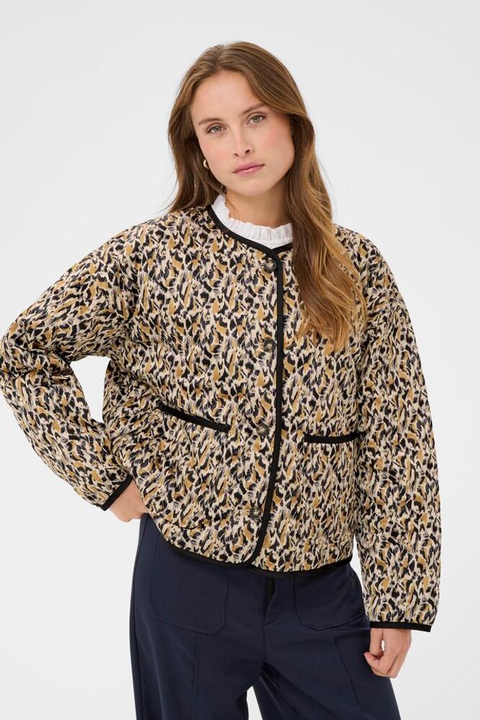 OzetteSZ Jacket - Tannin Blurry Animal