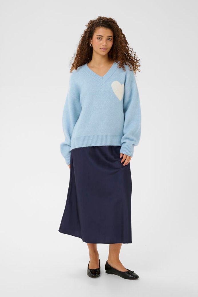 PariaSZ V-Neck Pullover - Skyway