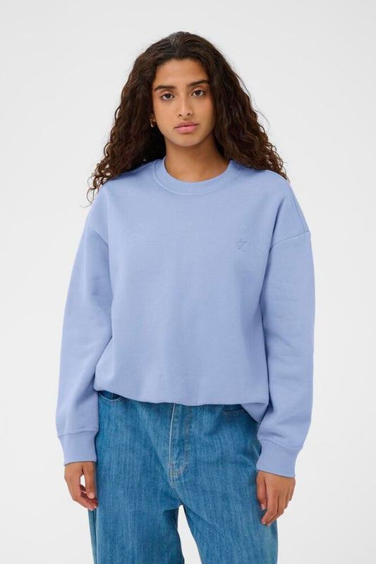 SLRolanda Balloon Sweatshirt - Hydrangea