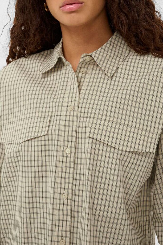 SLSivah Shirt - Parchment Check