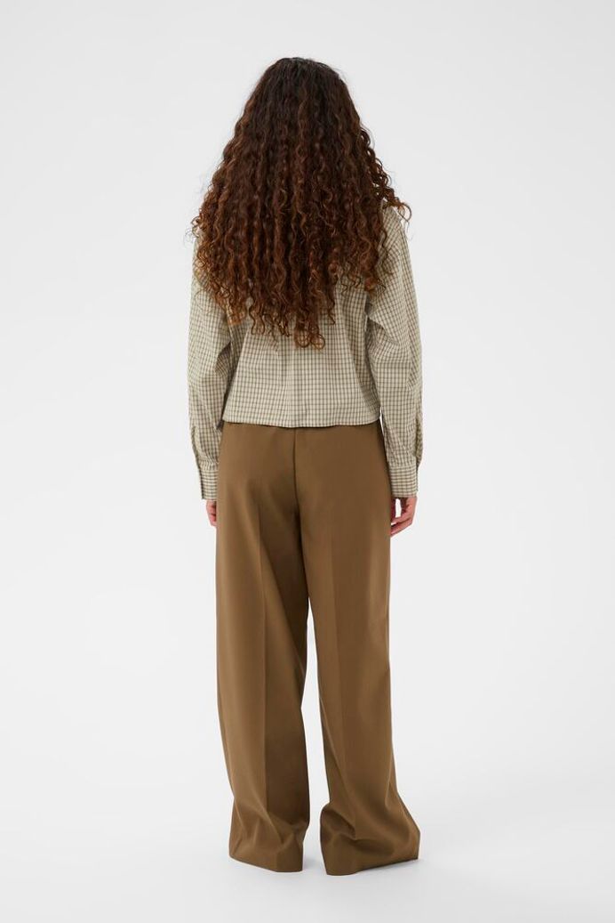 SLSivah Shirt - Parchment Check