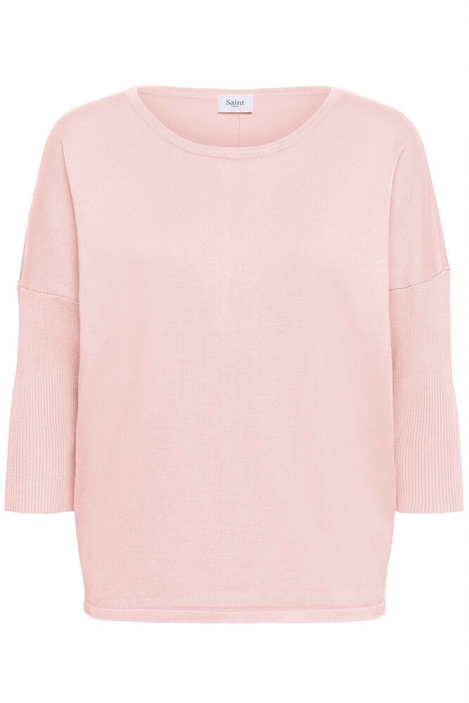 MilaSZ Round Neck Pullover - Chalk Pink