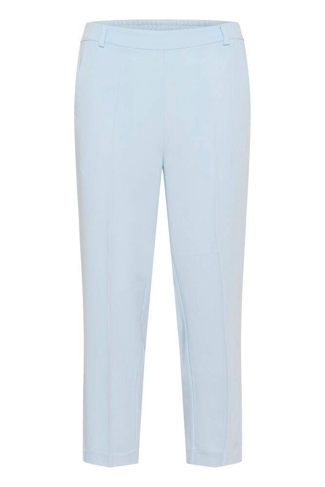 KAsakura HIgh Waisted Cropped Trousers - Nantucket Breeze