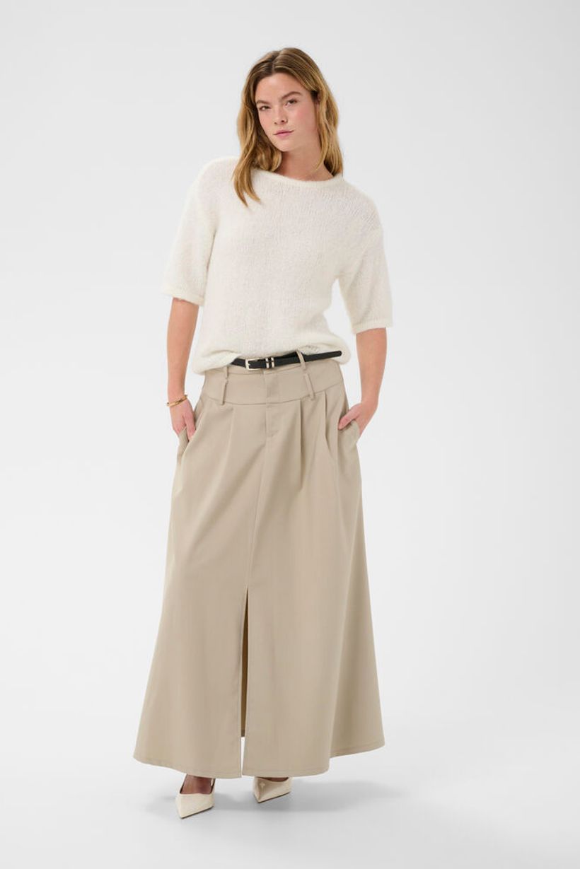 KAemilie Strap Pullover - Chalk