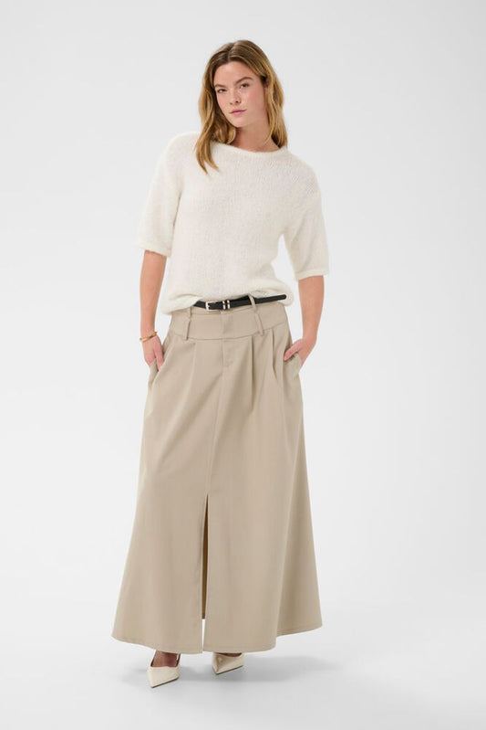 KAemilie Strap Pullover - Chalk