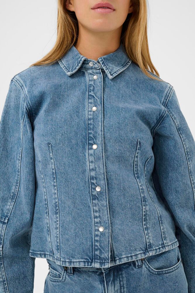 KAvallis Denim Shirt - Blue Washed Denim