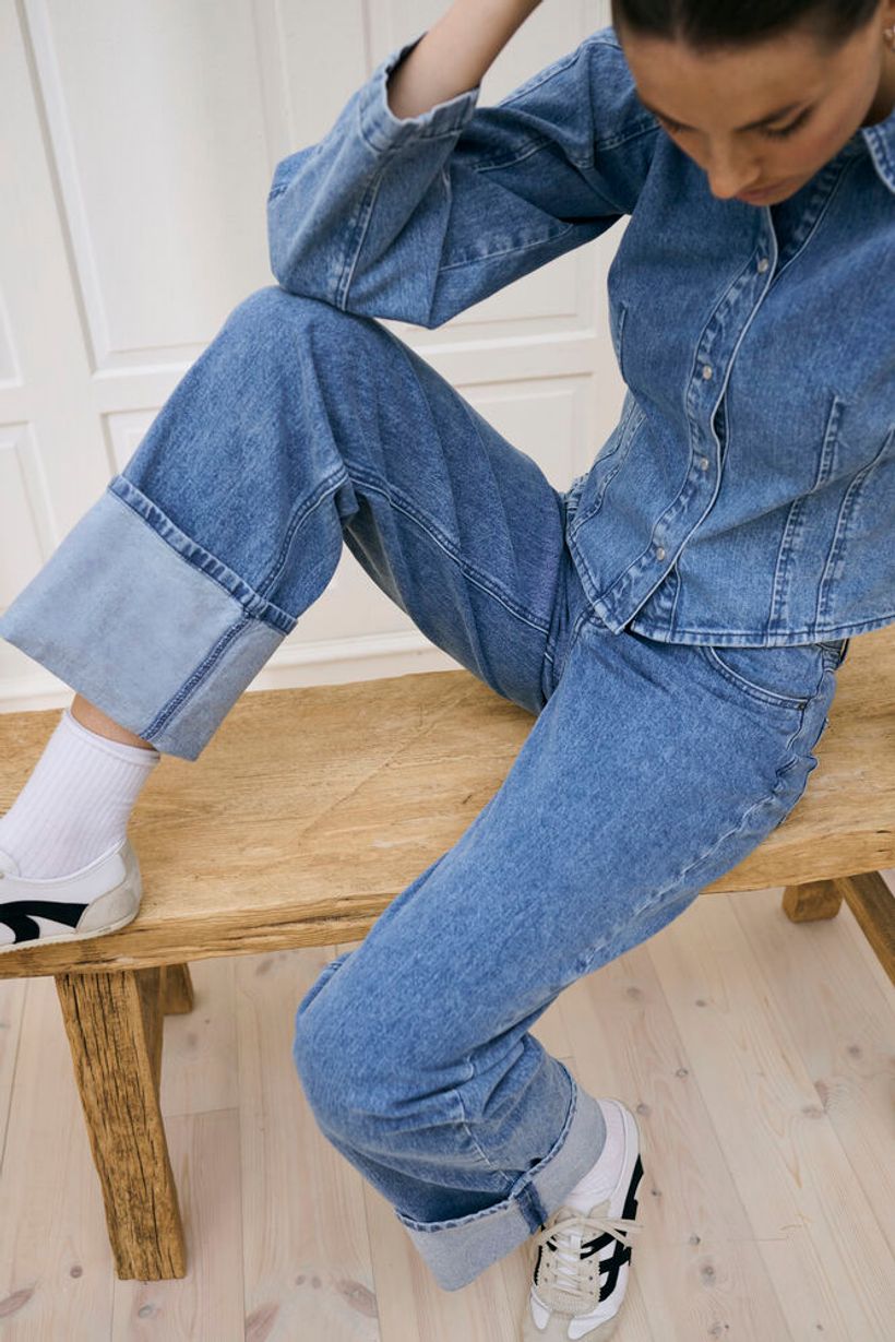 KAvallis Denim Shirt - Blue Washed Denim