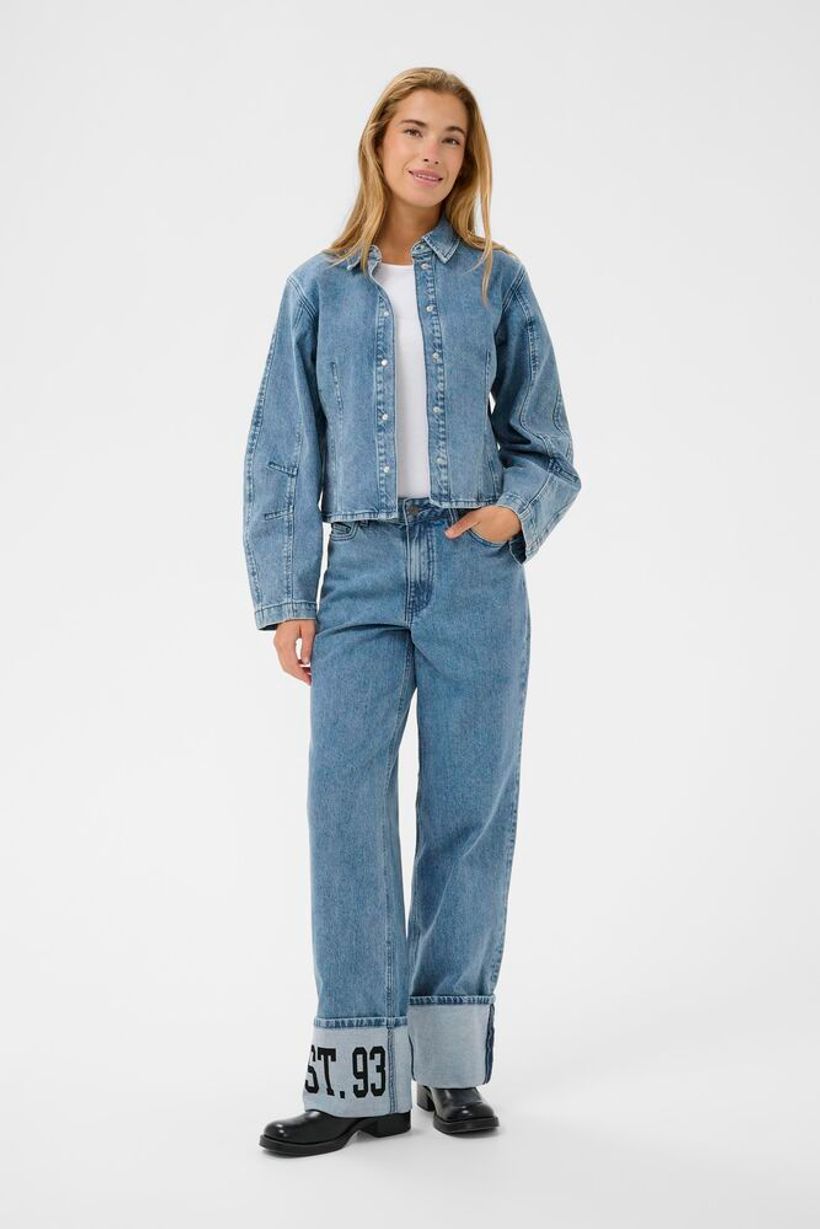 KAvallis Denim Shirt - Blue Washed Denim