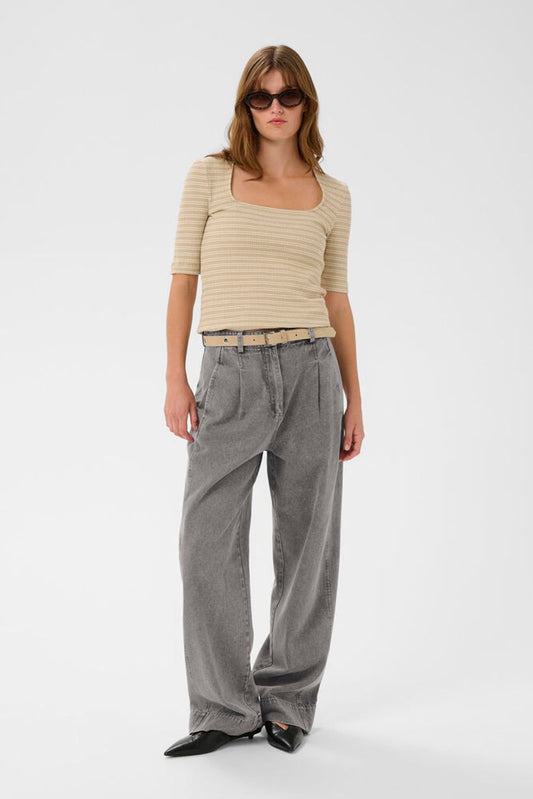 SLNinnia Jeans - Light Grey Denim