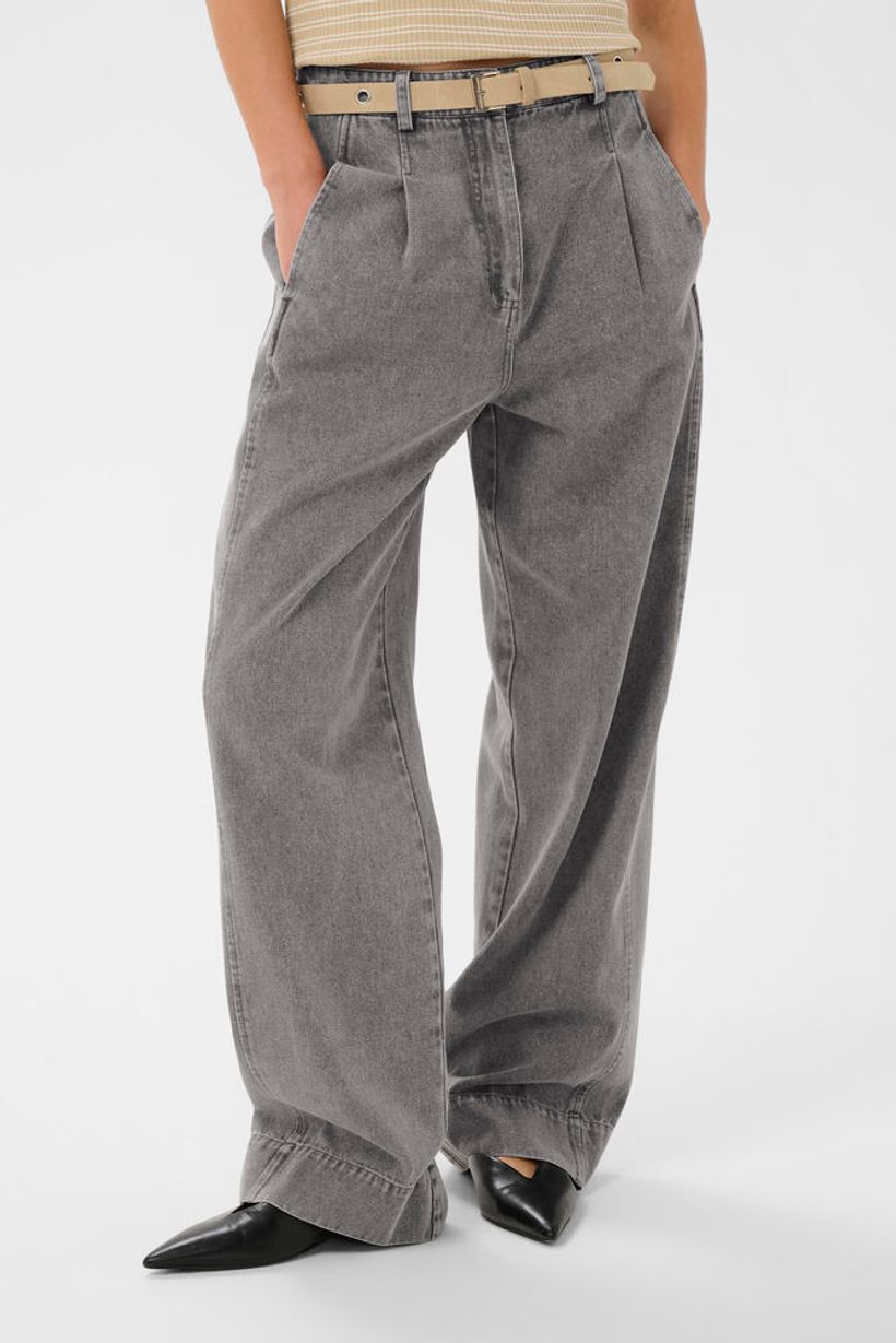 SLNinnia Jeans - Light Grey Denim
