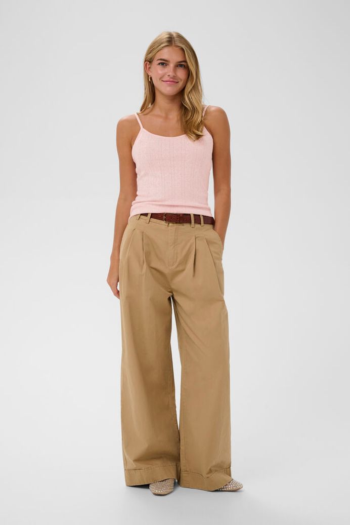 GruSZ Tank Top - Chalk Pink Melange