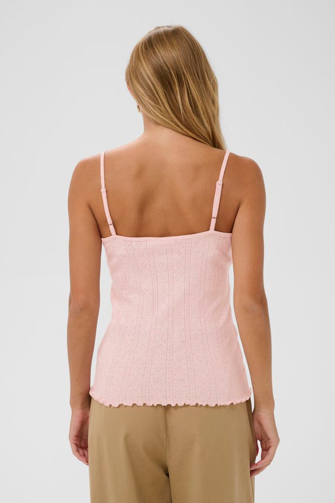 GruSZ Tank Top - Chalk Pink Melange