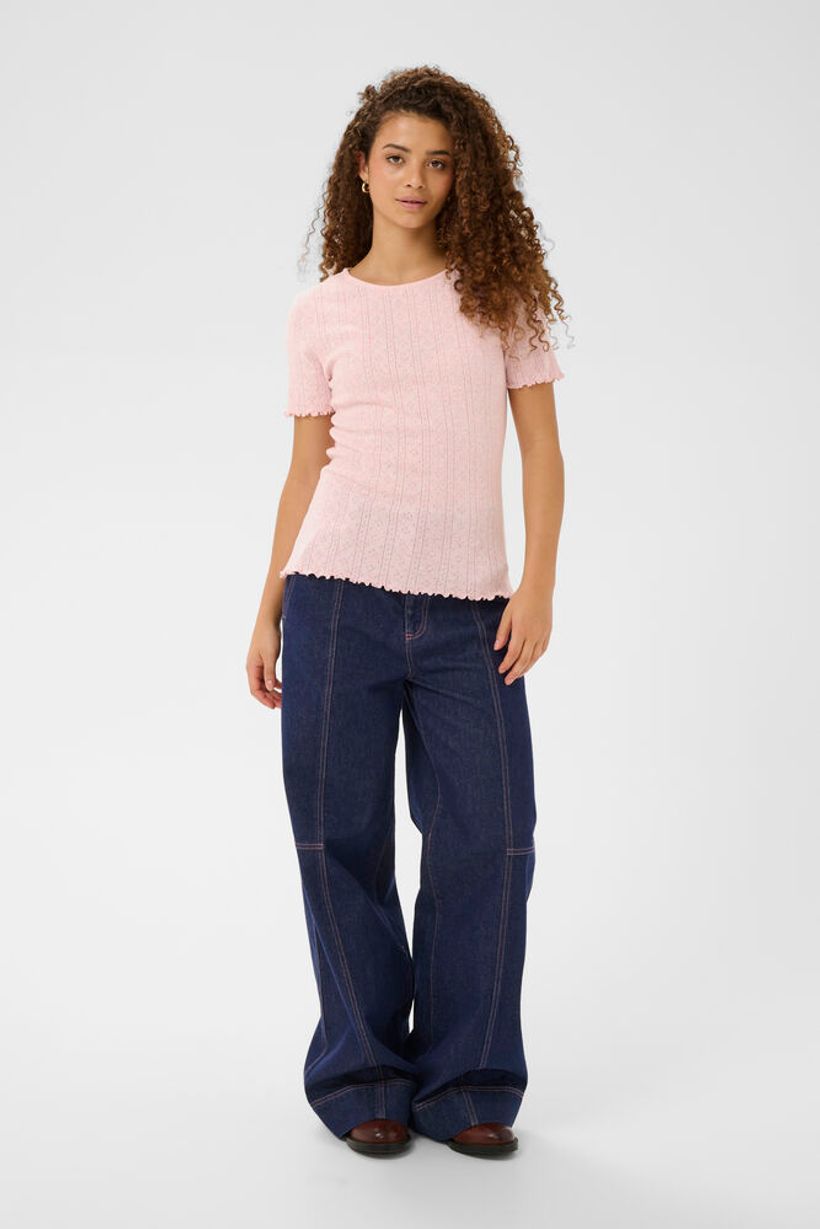 GruSZ T- Shirt - Chalk Pink Melange