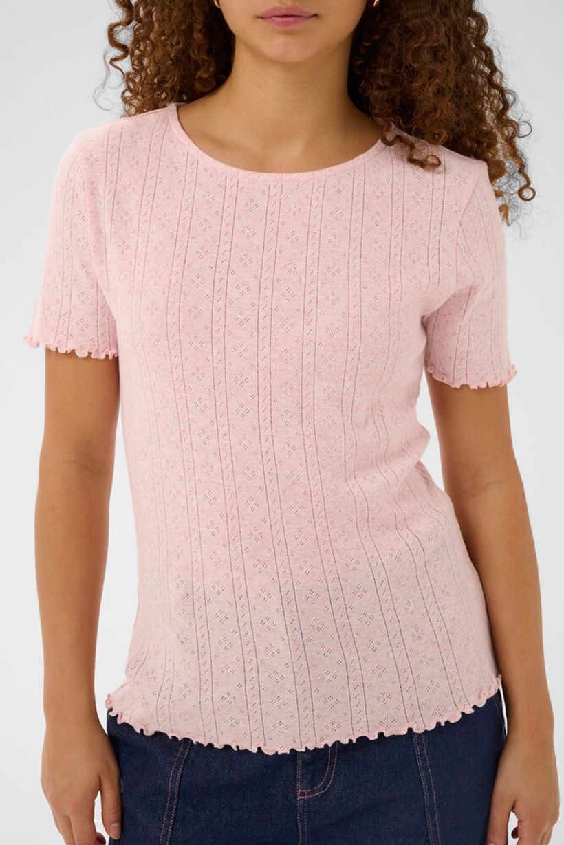 GruSZ T- Shirt - Chalk Pink Melange